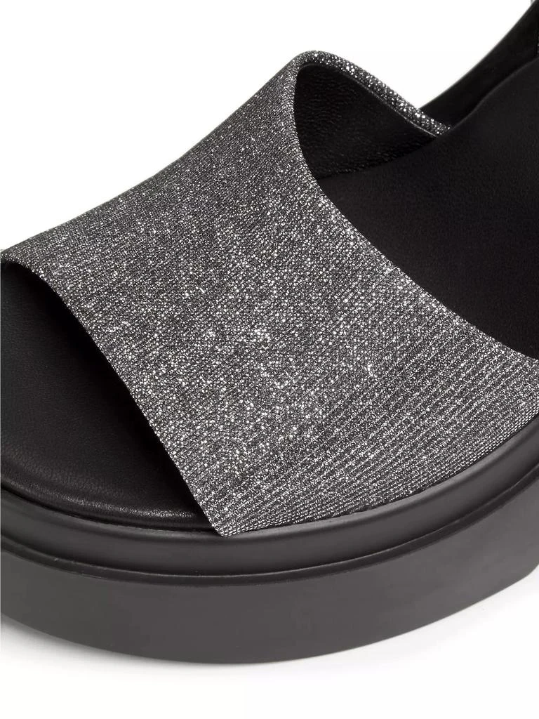 Clergerie Nelio 100MM Metallic Platform Sandals 6