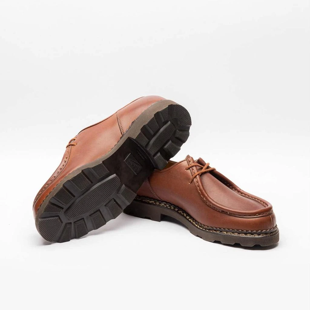 Paraboot Michael Marche Ii Brown Calf Derby Shoe (lisse Marron) 4