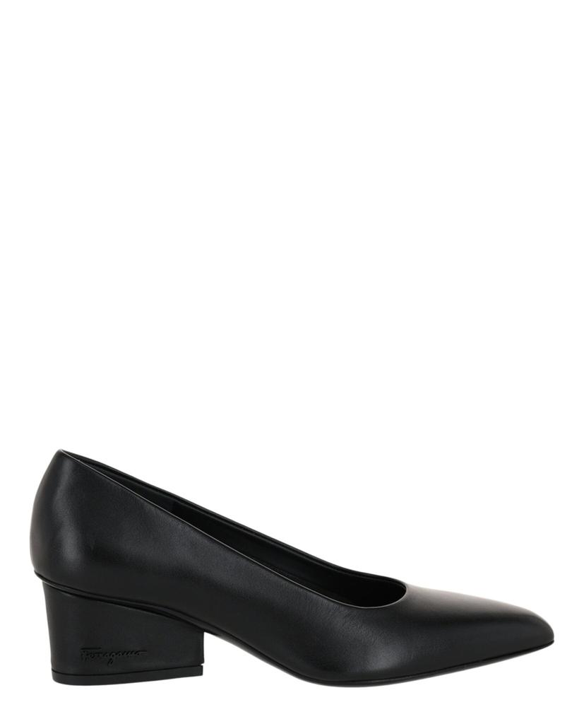 Ferragamo PUMPS＆HEELS WOMAN ZELMA 40 FERRAGAMO Zelma 40 leather pumps | mytheresa | REVERSIBLE