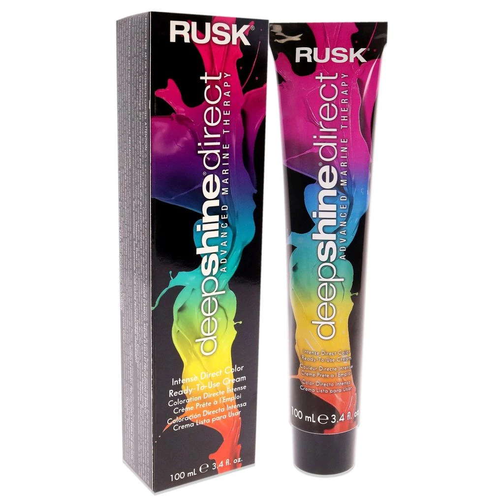 Rusk Deepshine Intense Direct Color - Green by  for Unisex - 3.4 oz Hair Color 3