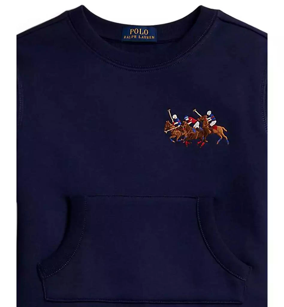 Ralph Lauren Boys
 2-4 Triple-Pony Fleece Sweatshirt and Pants, 2-Piece Set 3