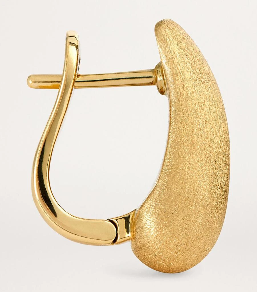 Emily P. Wheeler Yellow Gold Holly Huggie Earrings 4