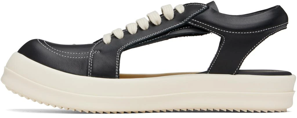 Rick Owens Black Hollywood Hollowed Vintage Sneaks Sneakers 3