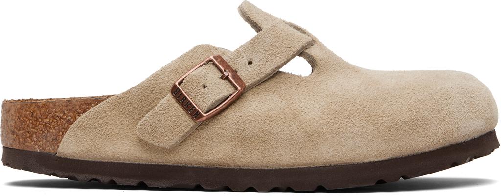 Birkenstock Boston Sfb Vl Taupe - Sandals - Compare Prices from 9+