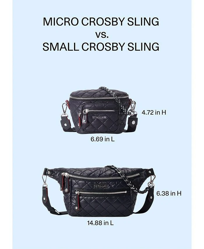 MZ Wallace Micro Crosby Sling Bag 6