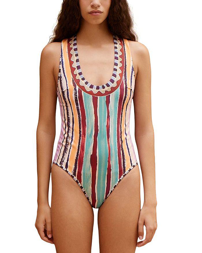 ALÉMAIS Michelle Scoop Neck Swimsuit