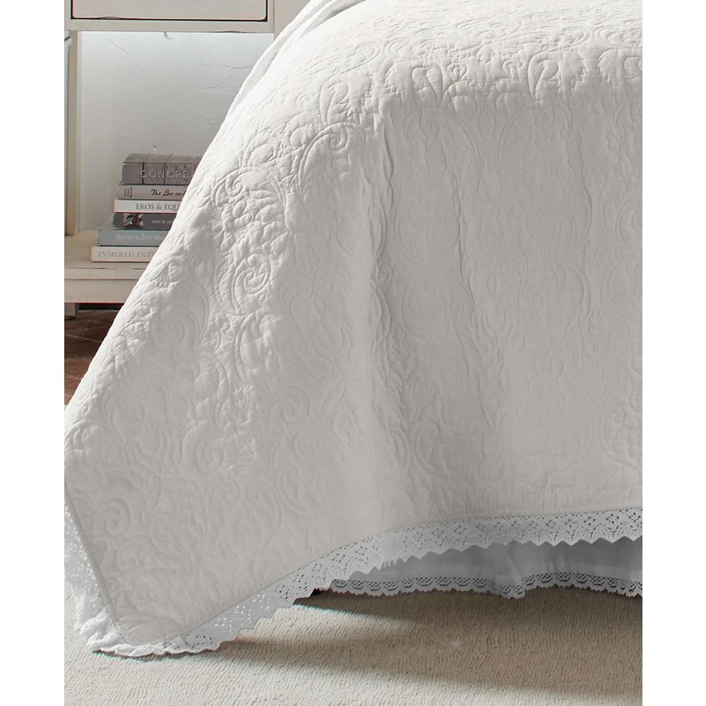 Laura Ashley Heirloom Crochet Quilt Set 7