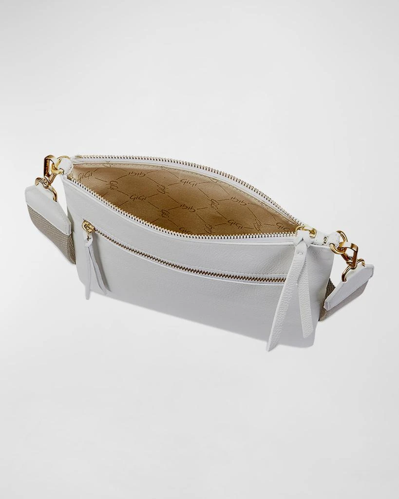 Gigi New York Kit Zip Pebble Leather Crossbody Bag 2