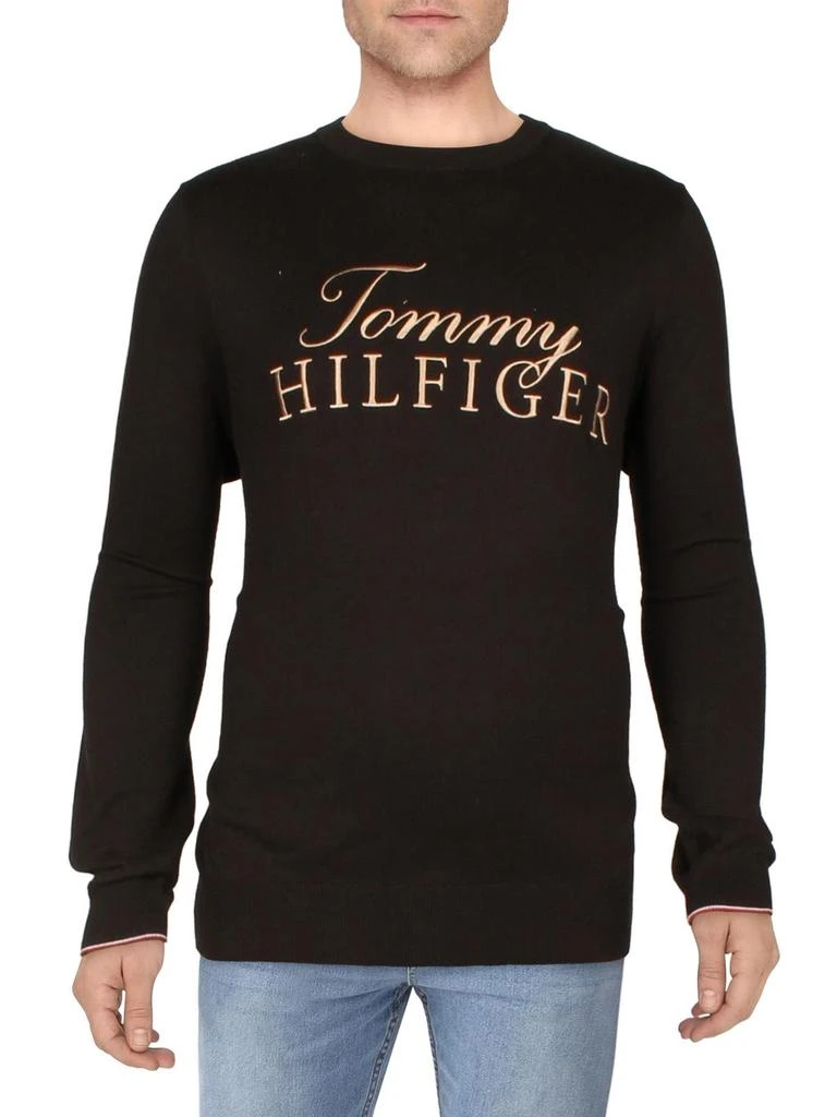 Tommy Hilfiger Mens Cotton Crewneck Sweatshirt 1