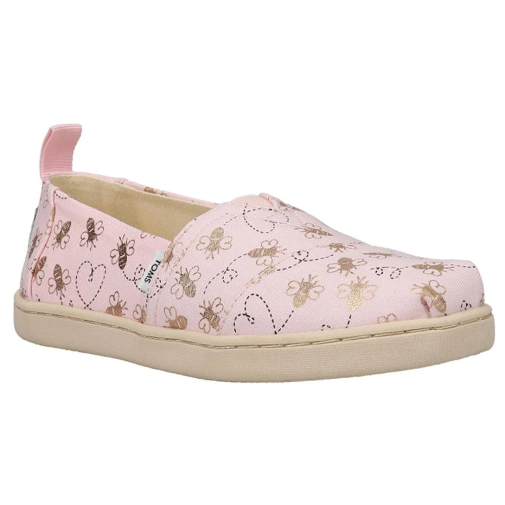 TOMS Alpargata Bee Mine Slip On Flats (Little Kid-Big Kid) 2