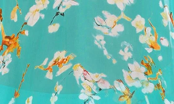 L
Agence Ansley Cherry Long Sleeve Semisheer Cover-Up Dress 5