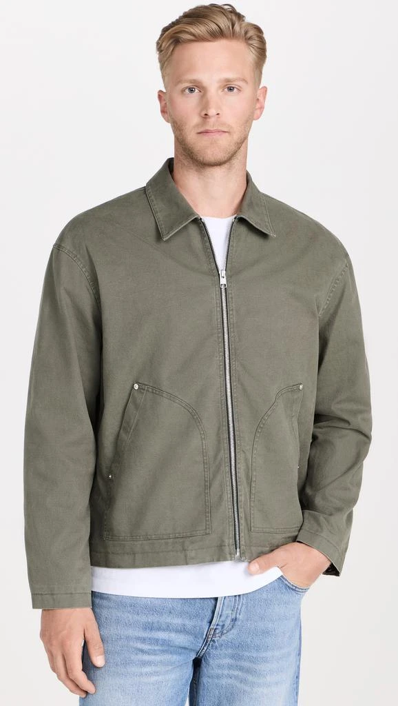 FRAME Garment Washed Trucker Jacket 6