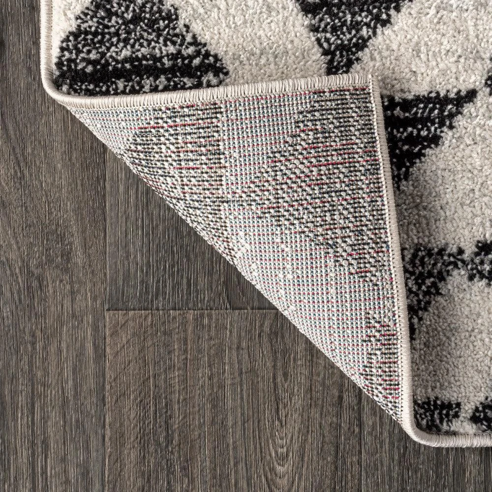 JONATHAN Y Aisha Moroccan Triangle Geometric  Area Rug 5