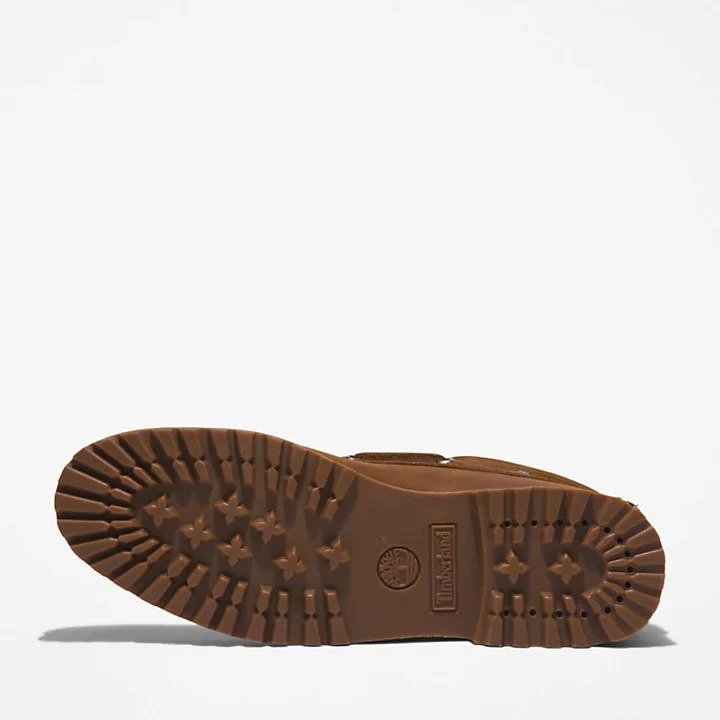 Timberland 3-Eye Lug Handsewn Boat Shoe for Men in Light Brown 3