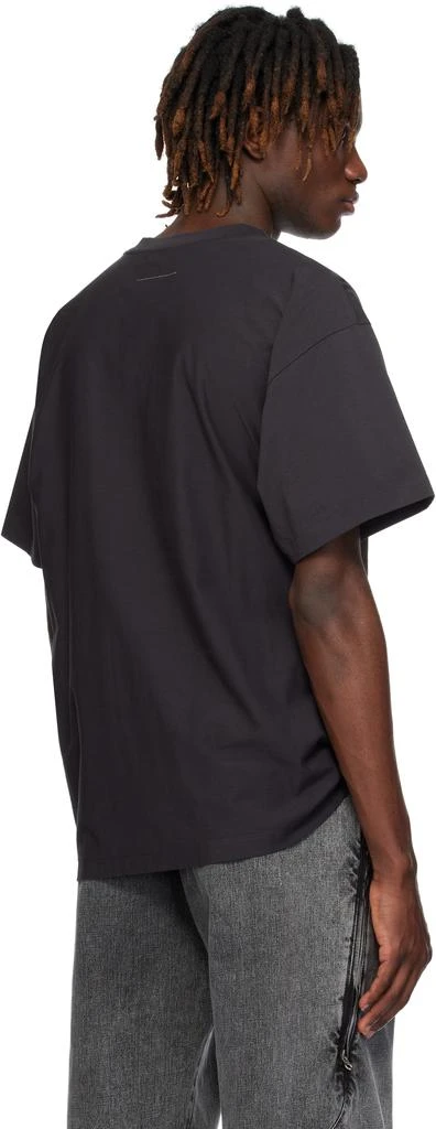 MM6 Black Topaz Blue T-shirt 3