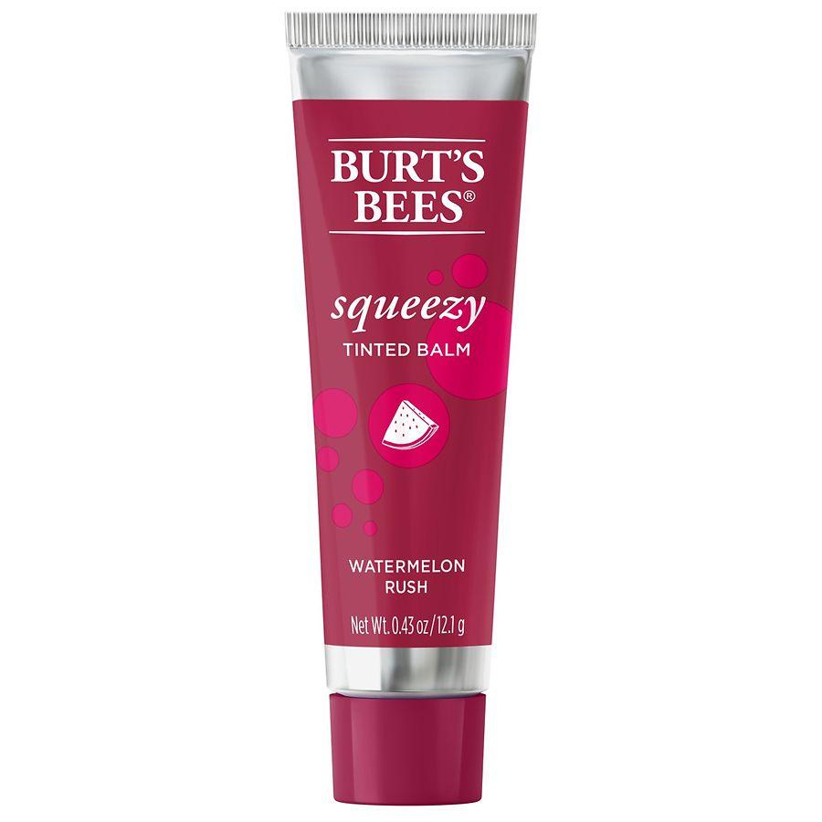 Burt's Bees Squeezy Tinted Lip Balm Watermelon Rush