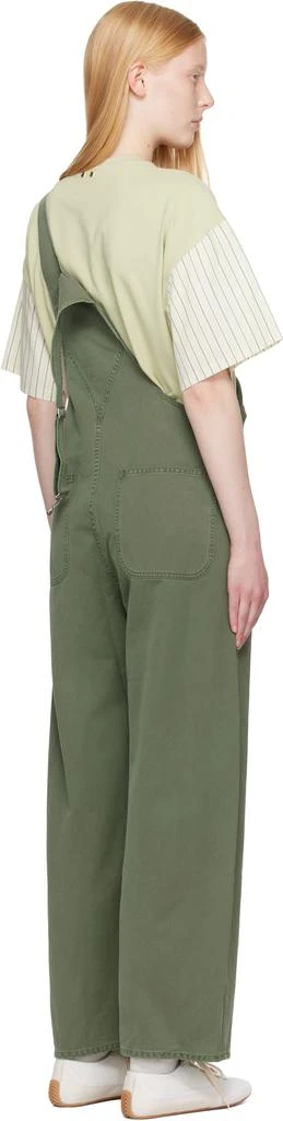 Citizens of Humanity Khaki Freya Denim Overalls 3