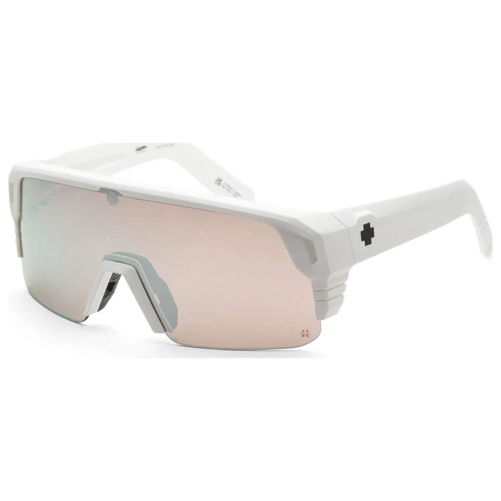 Spy Spy Unisex White Shield Sunglasses 1