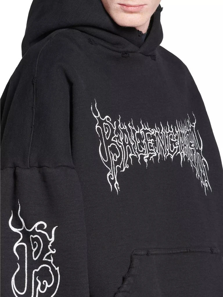 Balenciaga Darkwave Round Hoodie Oversized 6