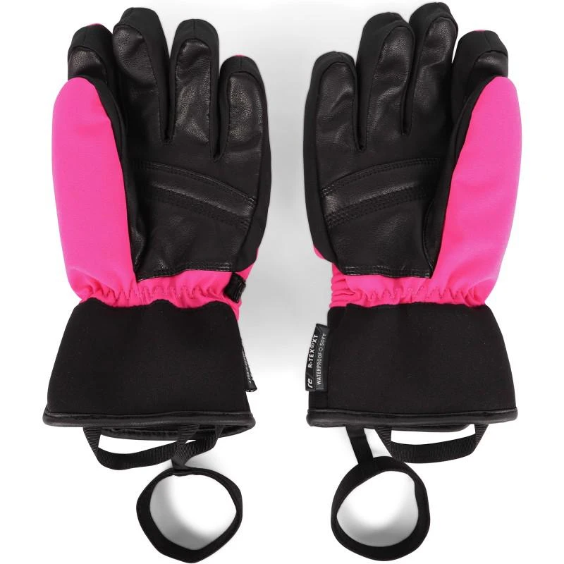 Bogner Kids Logo bogner ski gloves in pink 2