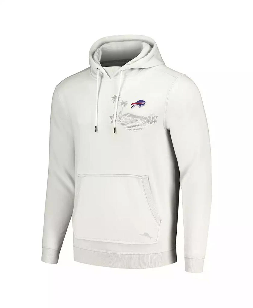 Tommy Bahama Men's White Buffalo Bills Home Game Pullover Hoodie 3
