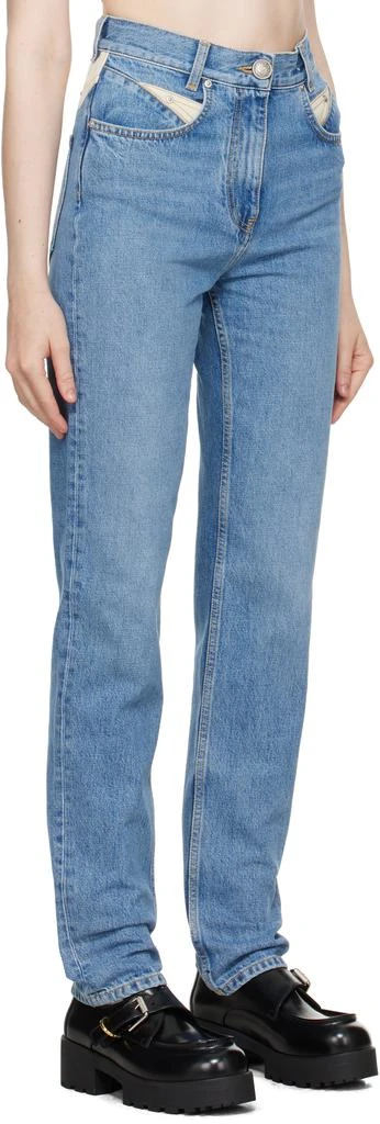 Givenchy Blue Slim Fit Yoke Jeans 2