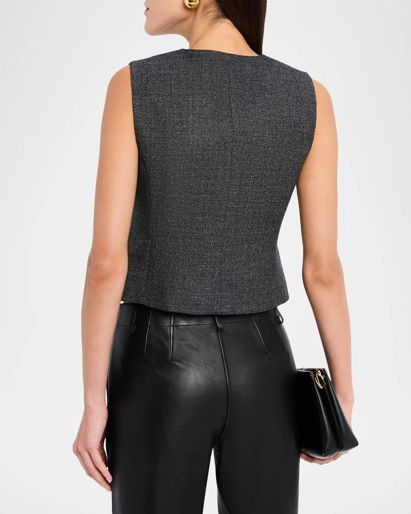 Theory Shrunken Wool Suiting Vest 3