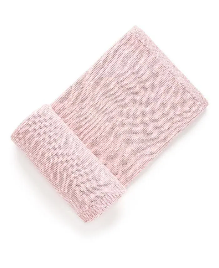 Purebaby Girls' Textured Knit Blanket - Baby