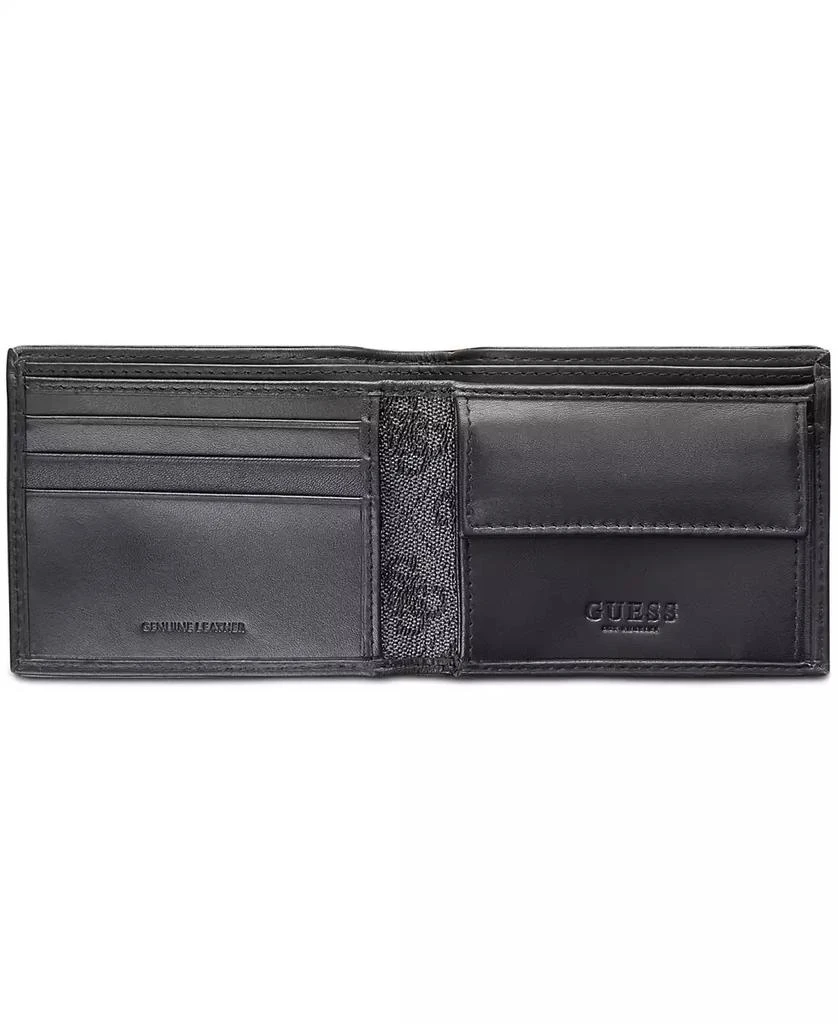 GUESS Men's RFID Slimfold Wallet with Interior Coin Pocket 2