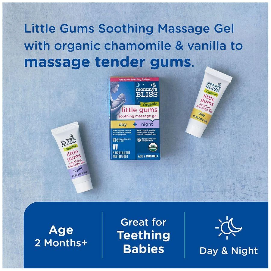 Mommy's Bliss Little Gums Organic Soothing Massage Gel 2