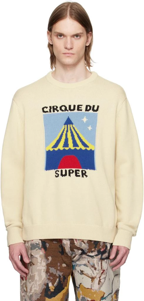 KidSuper Off-White Cirque du Soleil Edition 'Super' Tent Sweater 1