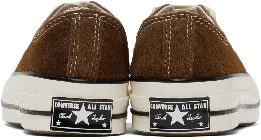 Converse Brown Chuck 70 Premium Leather Sneakers 2