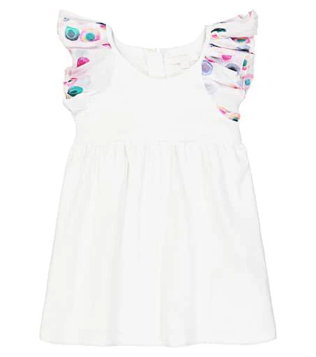 Chloé Baby embroidered cotton dress