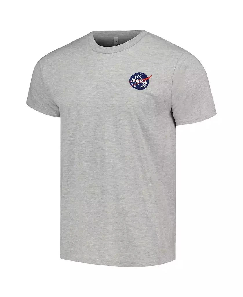 Mad Engine Men's and Women's Heather Gray NASA T-shirt 2
