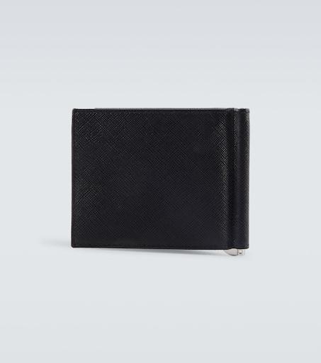 Prada Saffiano metal money clip wallet - Wallets - Free