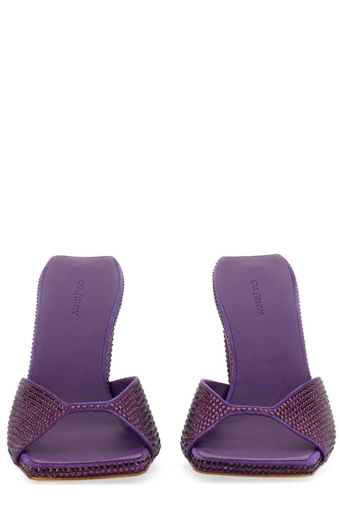 GIA BORGHINI GIA BORGHINI Rosie Embellished Slip-On Mules 2