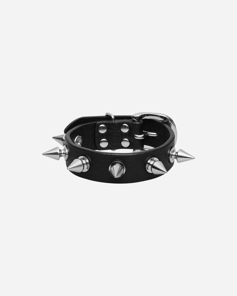 UNDERCOVER Spike Leather Bracelet Black