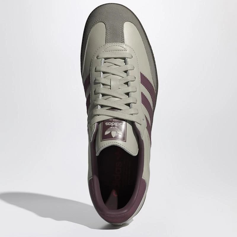 Adidas Sneaker Samba OG Putty Grey/Maroon/Gold Metallic 3