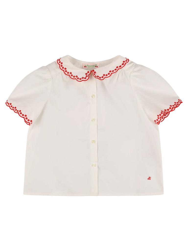 Bonpoint Organic Cotton Poplin Shirt