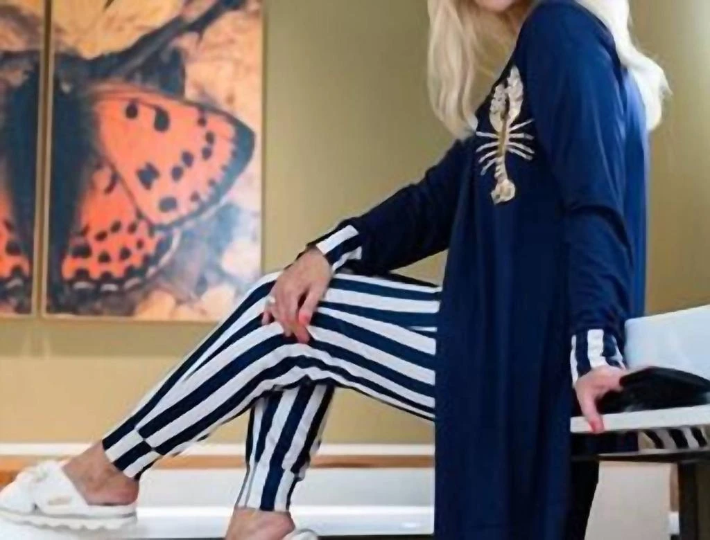 Laines London Laines London - lobster pajama set with robe