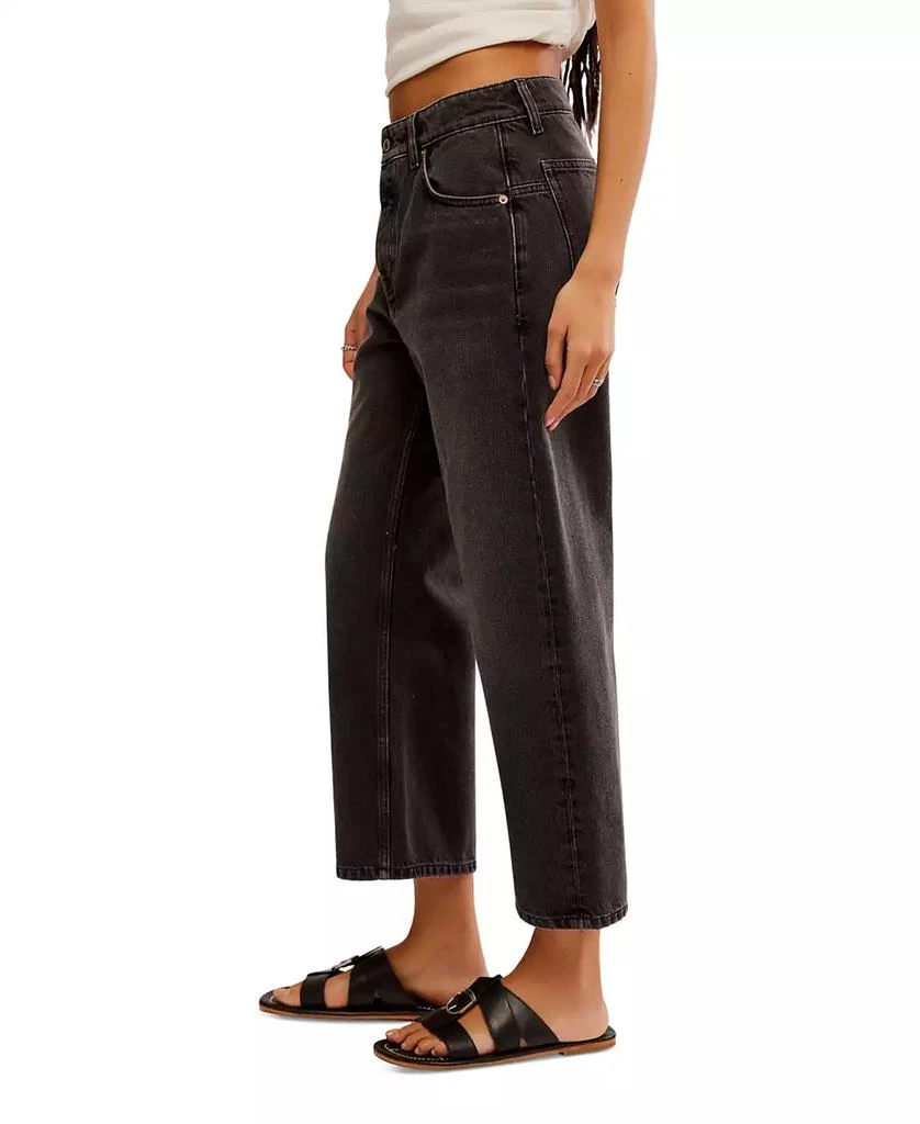 Free People Women's Deep Trance Dropped Barrel Jeans 4