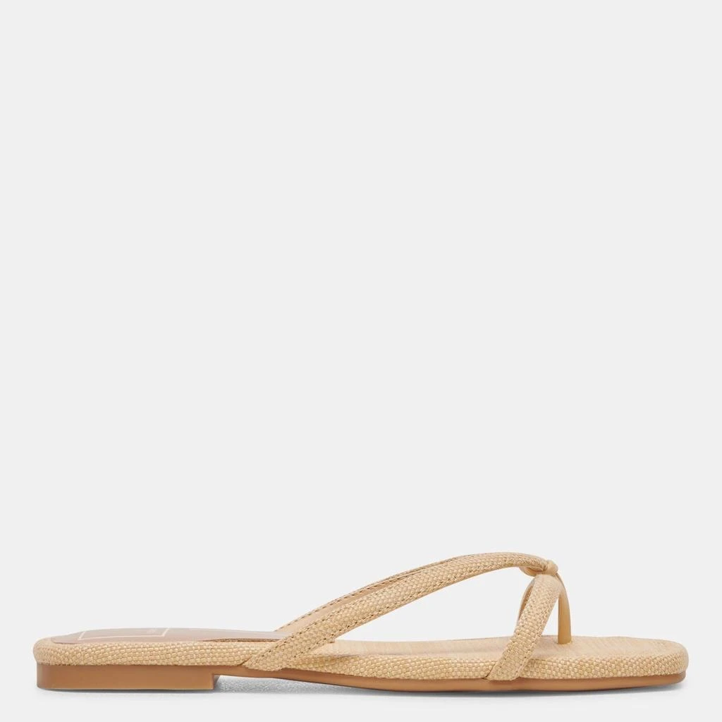 Dolce Vita Lucca Sandals Natural Raffia 1