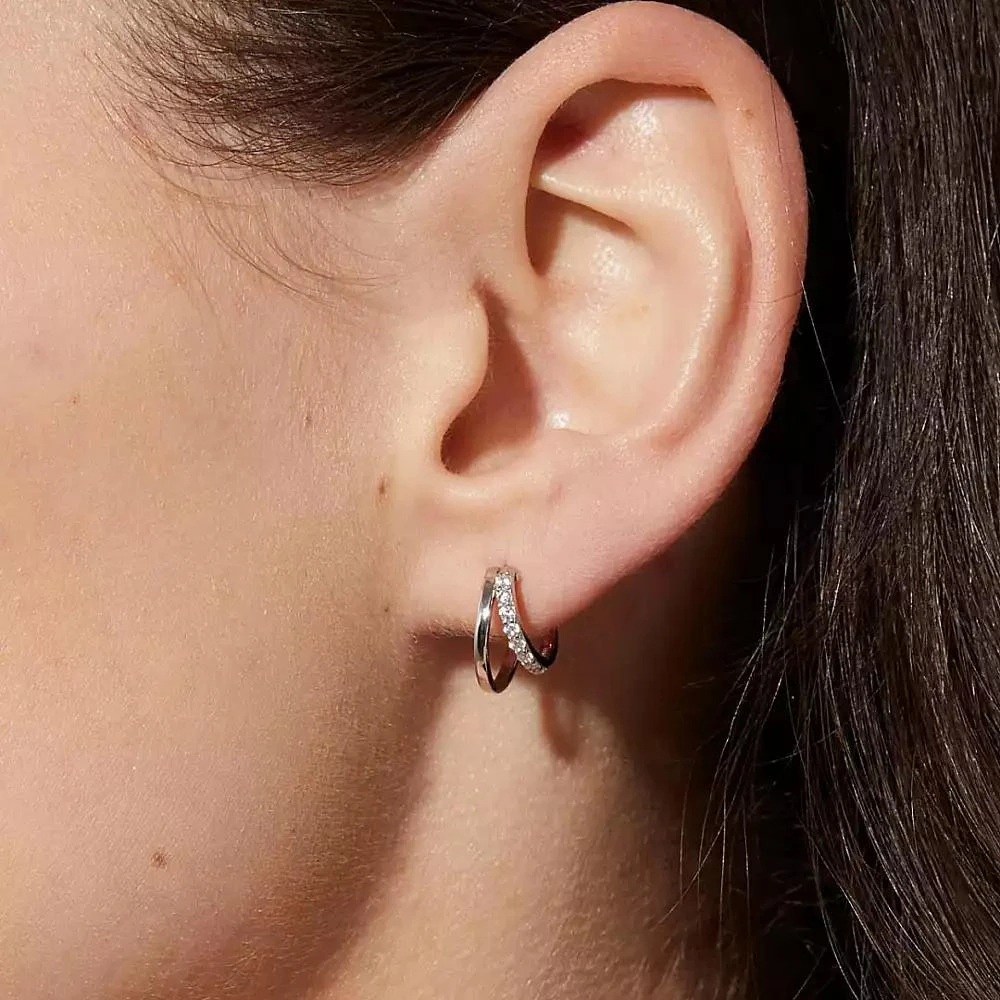 Ana Luisa Double Hoop Earrings - Toda 2