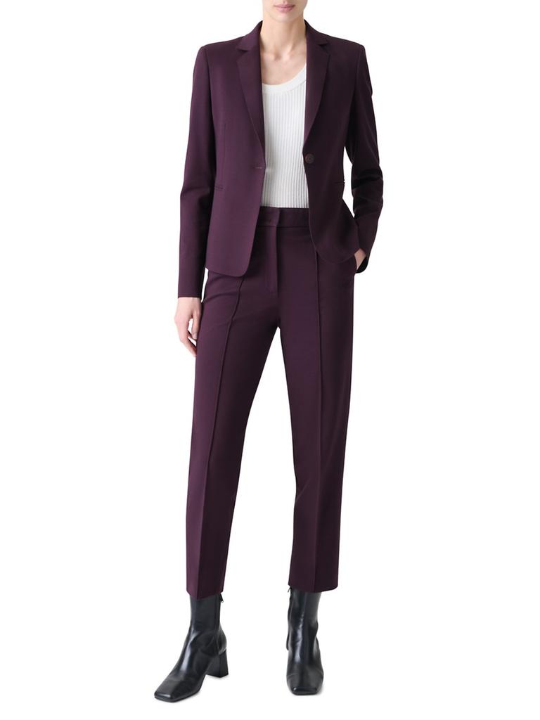 Akris Ferry Jersey Pintucked Pants