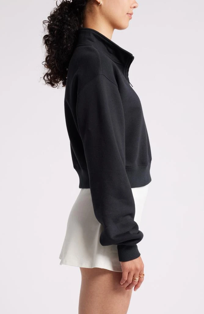 BP. Quarter Zip Fleece Detail Sweatshirt 4