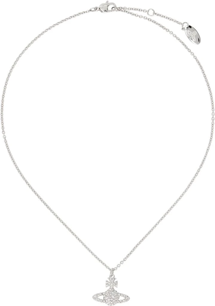 Vivienne Westwood Silver Grace Bas Relief Pendant Necklace 1