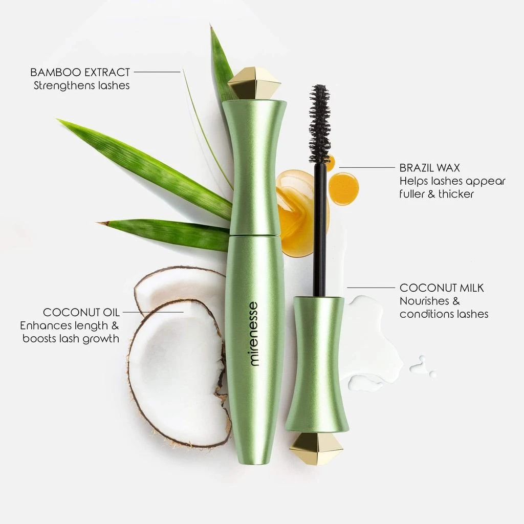 Mirenesse New Organic 24hr Mascara Black - Winner 13 Best Mascara Awards 6
