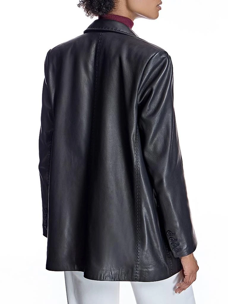 Maximilian 30 in Leather Blazer 4