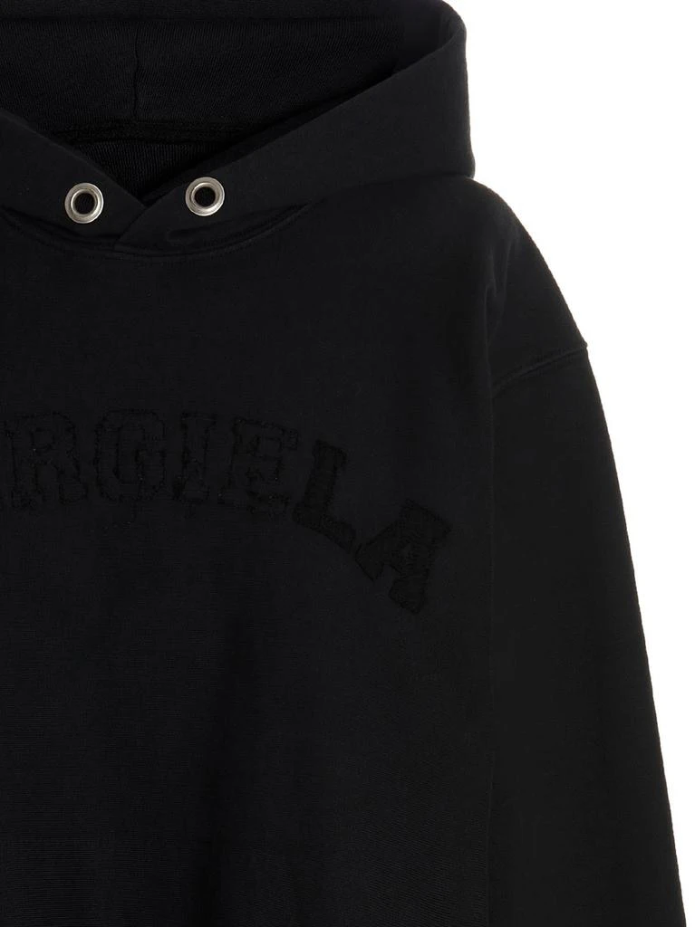 Maison Margiela Maison Margiela Logo Fleece Hoodie 3