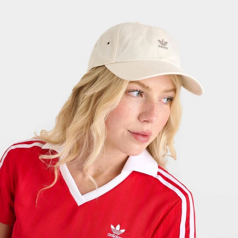 Adidas Women's adidas Originals Relaxed Mini Logo Strapback Hat 1